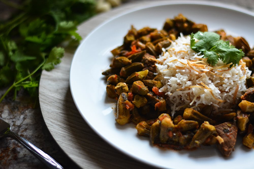 Okra Stew Simply Lebanese
