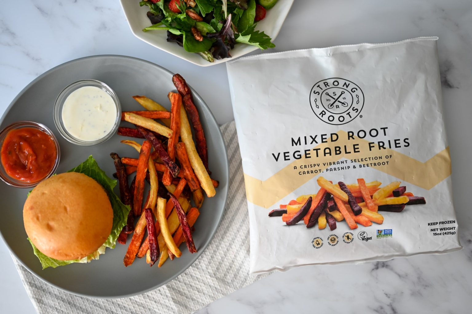 Carrot, Parsnip, and Beetroot Fries Simply Lebanese