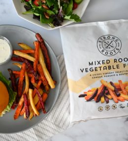 Carrot, Parsnip, and Beetroot Fries