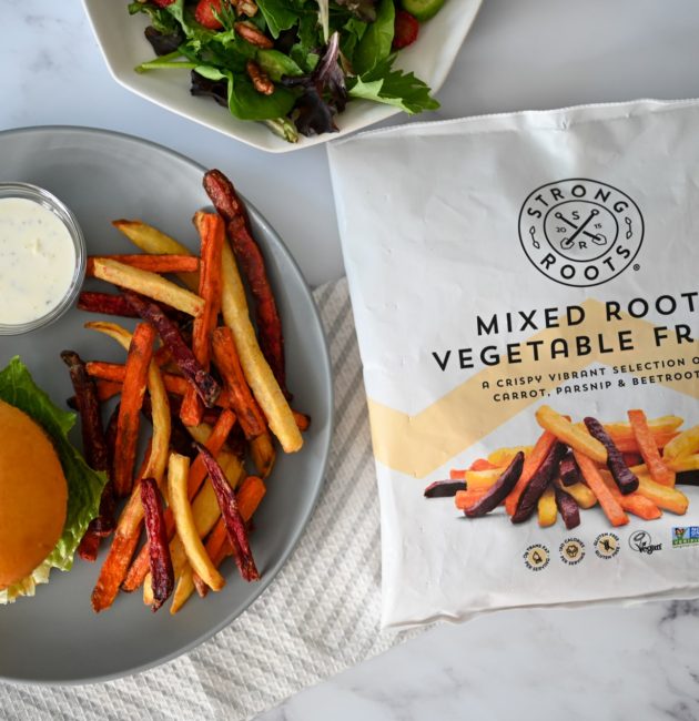 Carrot, Parsnip, and Beetroot Fries