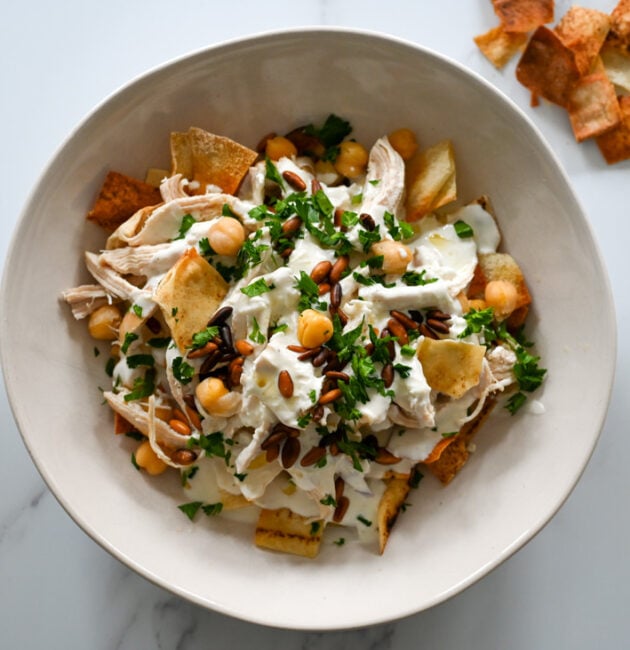 Chicken Fatteh