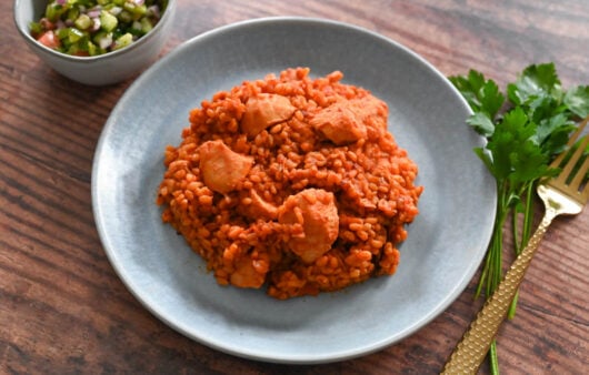 Chicken Tomato Bulgur Pilaf