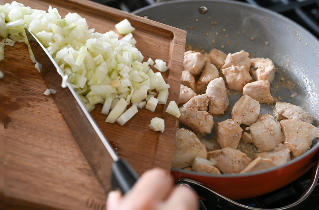Chicken Tomato Bulgur Pilaf