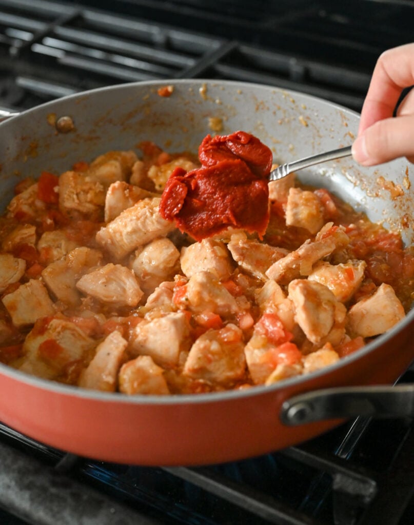 Chicken Tomato Bulgur Pilaf