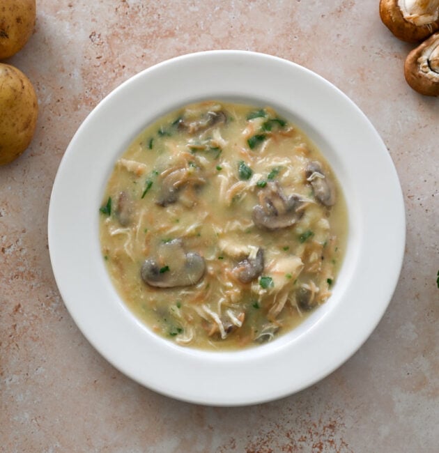 Creamy Potato and Chicken Soup