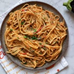 Eggplant Tomato Pasta