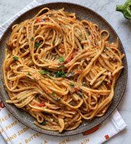 Eggplant Tomato Pasta (Viral Instagram Recipe)