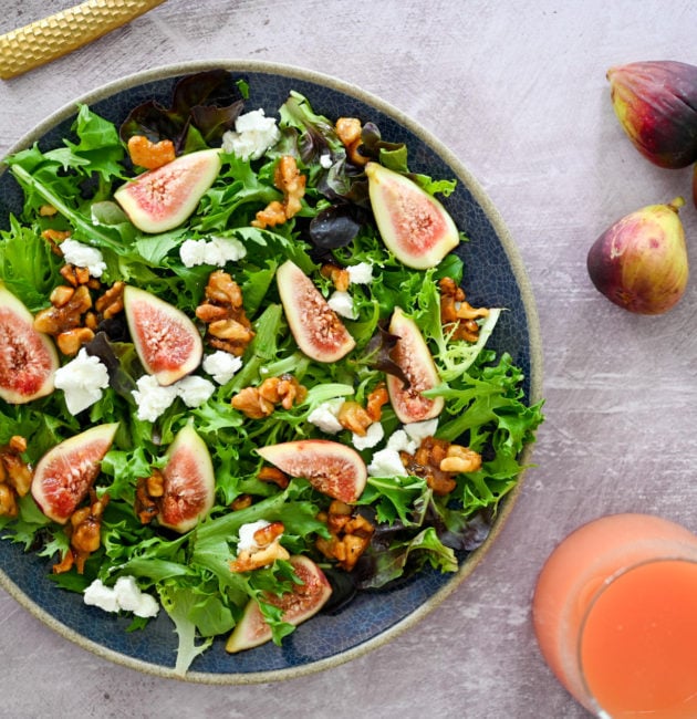 Fig and Goat Cheese Salad