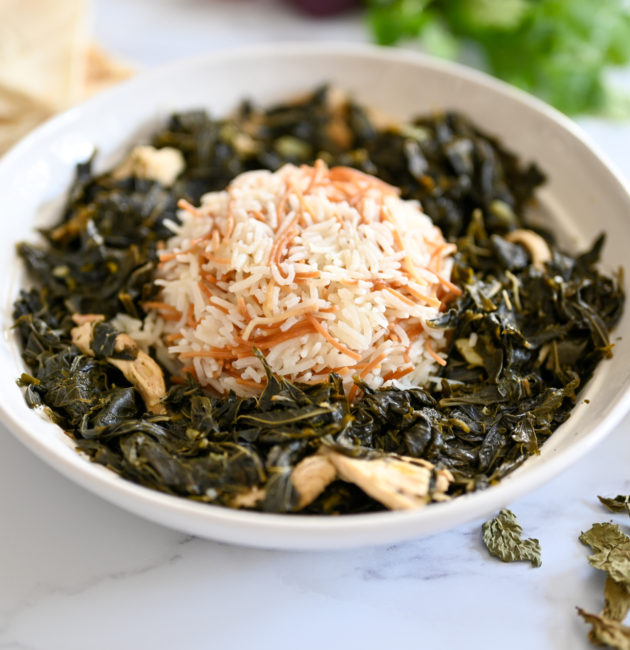 Molokhia with Roz