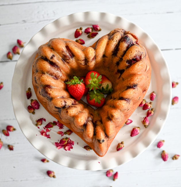 Rosewater Strawberry Swirl