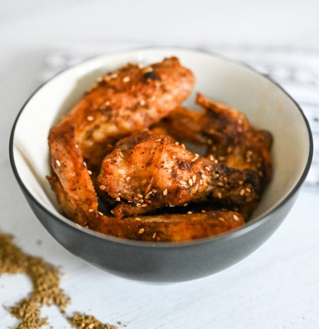 Spicy Zaatar Chicken Wings