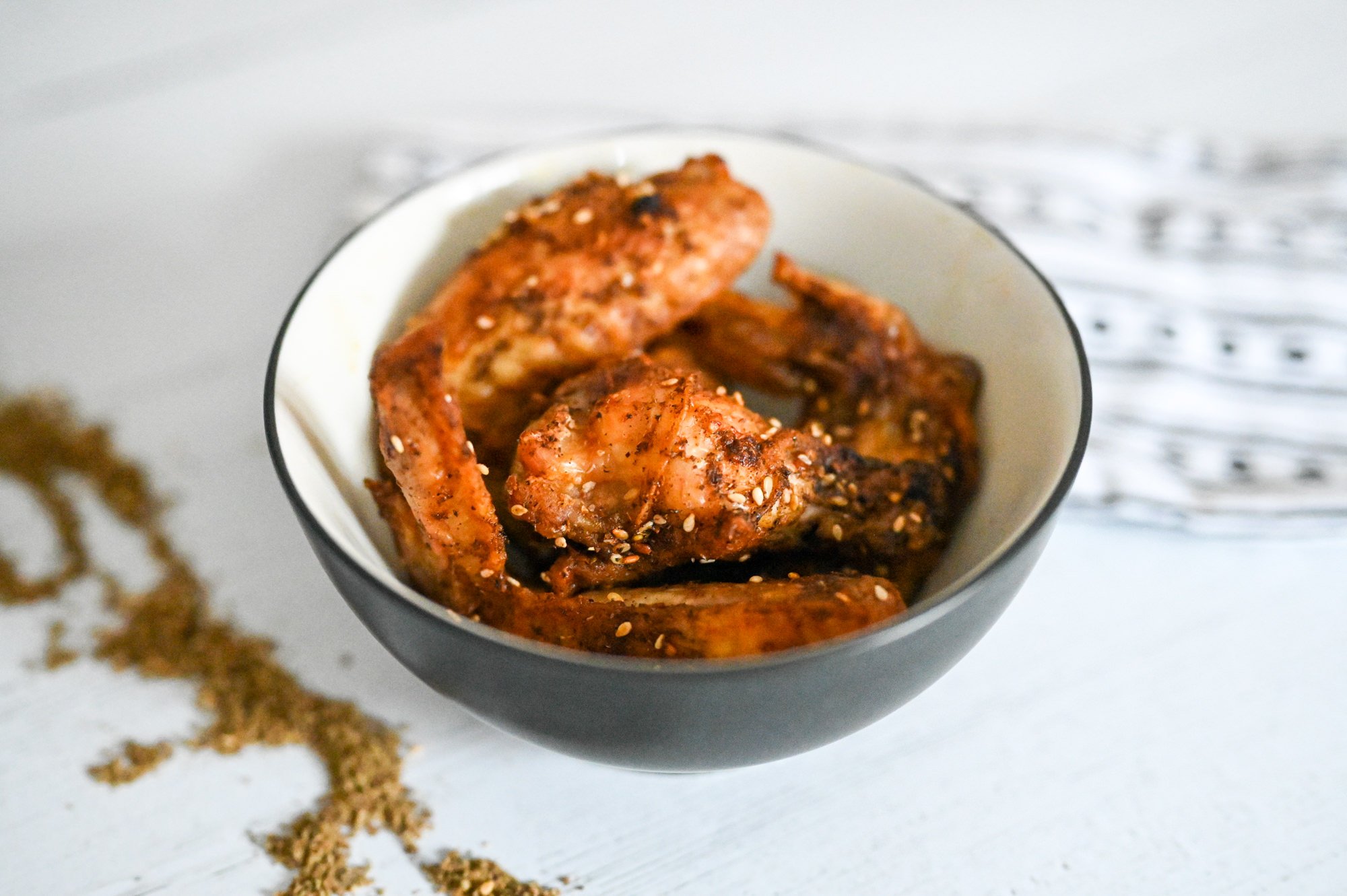 Spicy Zaatar Chicken Wings