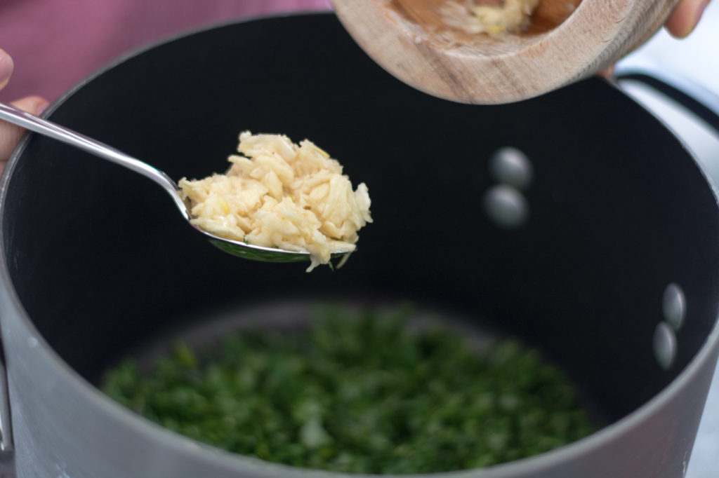 Lebanese Pea Stew with Rice (Bazella w Riz) - Simply Lebanese