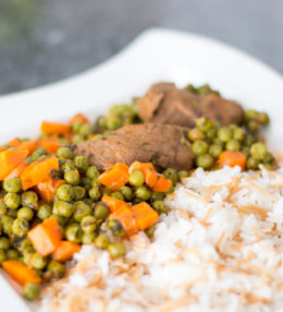Lebanese Pea Stew with Rice