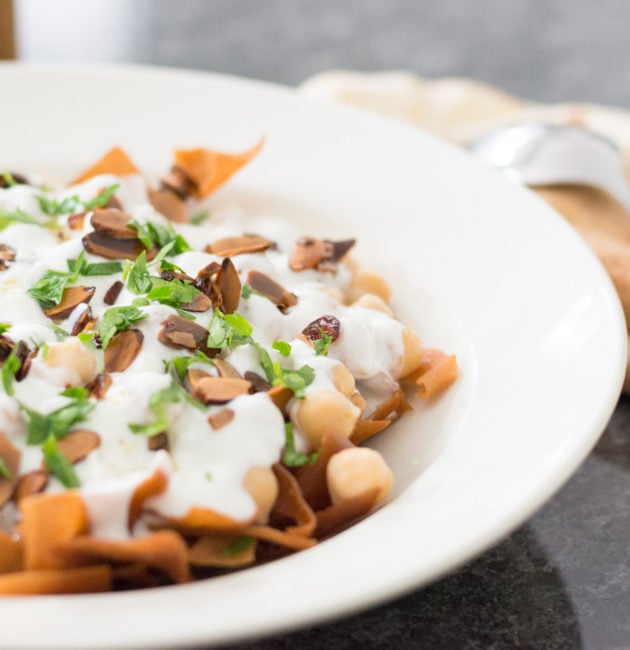 Chickpea Fatteh